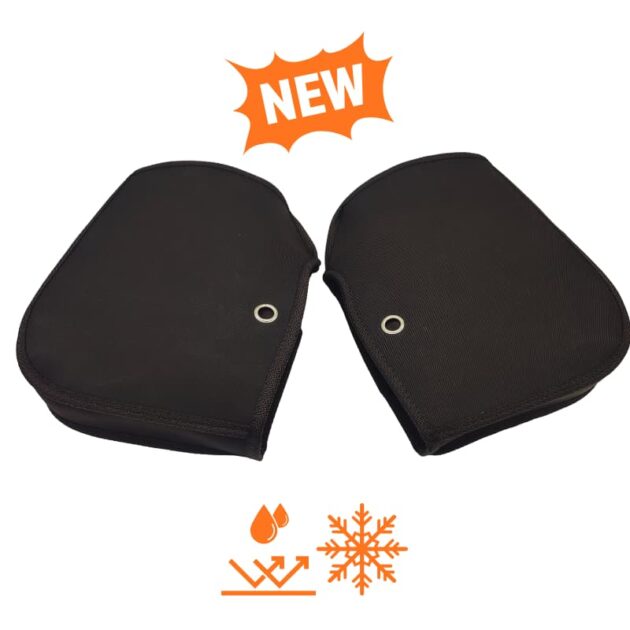 قفازات اليدين من ZAS2WHEELS للسكوتر  | مقاومة للبرد والمطر